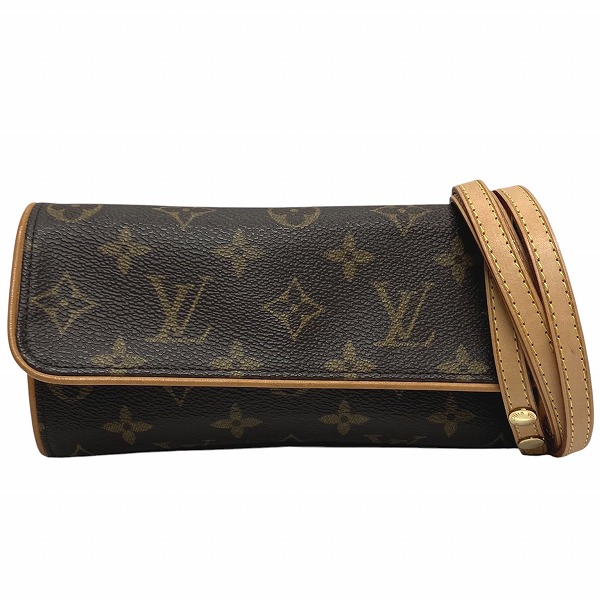 ルイヴィトン Louis Vuitton モノグラム ポシェットツインPM M51854 バッグ ショルダーバッグ レディース【中古】