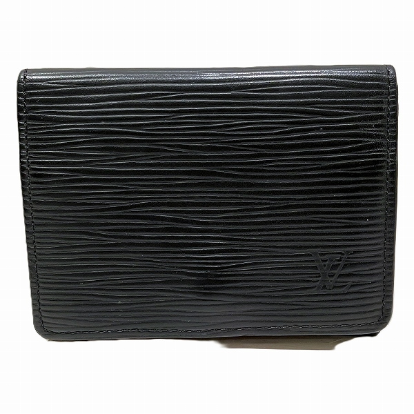 ルイヴィトン Louis Vuitton エピ アンヴェロップカルト ドゥ ヴィジット M62292 ブランド小物 カードケース ユニセックス【中古】