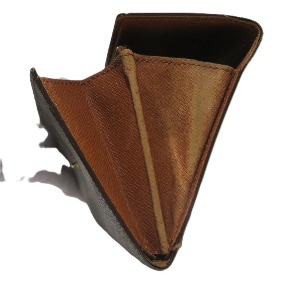 ヴィトン モノグラム ポルトモネ クレディ 2枚 二つ折り財布 M61725