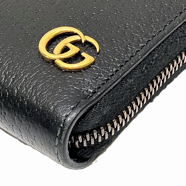 グッチ GUCCI GGマーモント 428736 財布 長財布 レディース【中古】