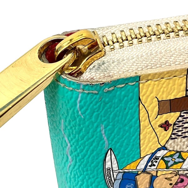 ルイヴィトン 長財布 ダミエアズール ジッピーウォレット ラウンド