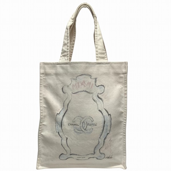 シャネル CHANEL クルーズライン マイアミ A46069 バッグ トートバッグ レディース【中古】