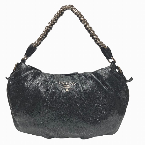 プラダ PRADA BR3828 ワンショルダー チェーン バッグ ショルダーバッグ レディース【中古】