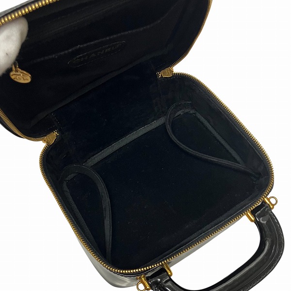 シャネル CHANEL A07060 バニティ 2way パテントレザー バッグ