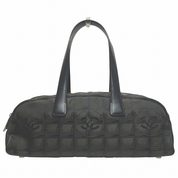 シャネル CHANEL ニュートラベル A15828 ミニボストン ブラウン バッグ ハンドバッグ レディース【中古】