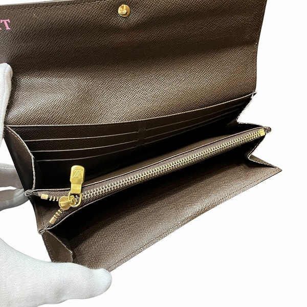 ルイヴィトン 長財布 ポルトフォイユ サラ N61734 廃番 ダミエ ユニ