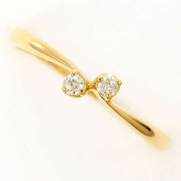 K18 アンティークリング 8号