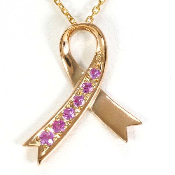TIFFANY＆CO ロードクロサイトネックレス ジュエリー K18PG ピンク TIFFANY＆CO ロードクロサイトネックレス ジュエリー K18PG ピンク