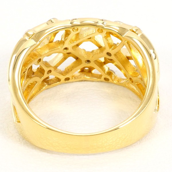 K18 18金 YG リング 指輪 10.5号 ダイヤ 0.03 ジュエリー 【公式通販】