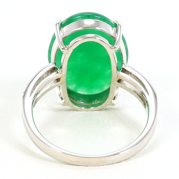 PT900 プラチナ リング 指輪 15号 クォーツ 7.116 ダイヤ 0.19 総重量