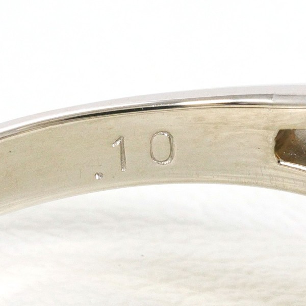 Pm900 リング 指輪 11号 パール(真珠) 約8mm ダイヤ 0.10 総重量約5.2g 