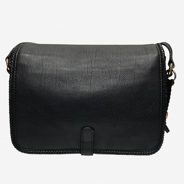 グッチ GUCCI マラケシュ 257024 ブラック レザー タッセル バッグ ショルダーバッグ レディース【中古】 グッチ GUCCI マラケシュ 257024 ブラック レザー タッセル バッグ