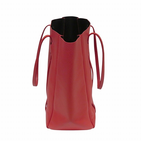 バレンシアガ エブリデイ トートS 475199 レッド レザー バッグ トート