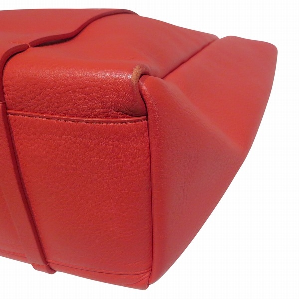 バレンシアガ エブリデイ トートS 475199 レッド レザー バッグ トート