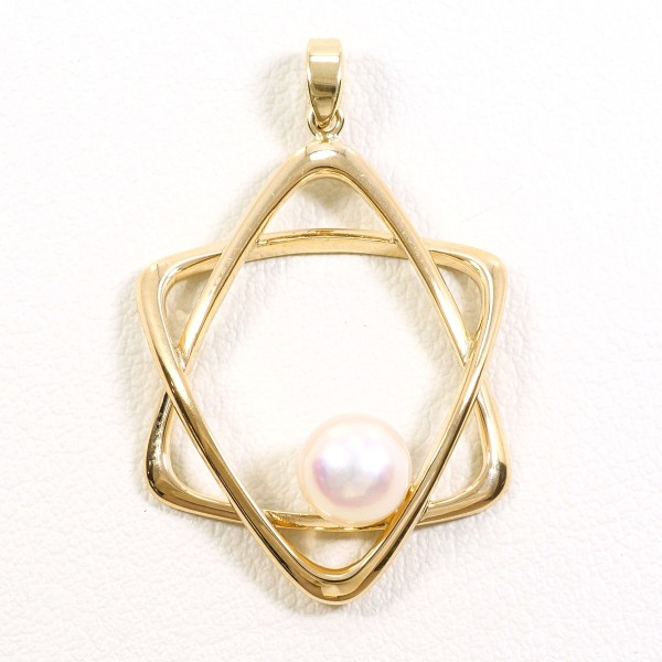 MIKIMOTOミキモト✨K14 パール　ペンダントトップ MIKIMOTO（ミキモト） ネックレス K14ホワイトゴールド アコヤパール