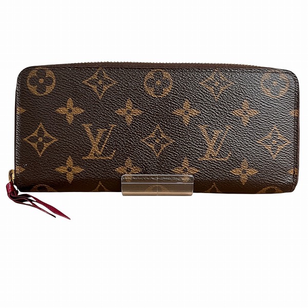 未使用級/箱付き】ルイヴィトン モノグラム クレマンス フューシャ 長