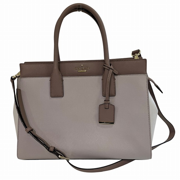 ケイト・スペード ライトパープル PVC バッグ ハンドバッグ ショルダーバッグ レディース【中古】