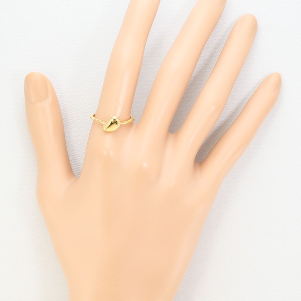 K18 18金 YG イエローゴールド リング 指輪 14号 総重量約2.4g 中古 