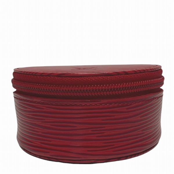 Louis Vuitton エピレザー ポーチ レッド ルイヴィトン Louis