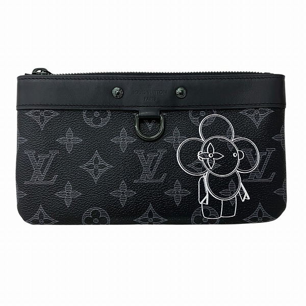 ルイヴィトン Louis Vuitton モノグラムエクリプス ポシェットアポロPM ヴィヴィエンヌ ポーチ M62897 ブランド小物 ポーチ メンズ バッグ【中古】