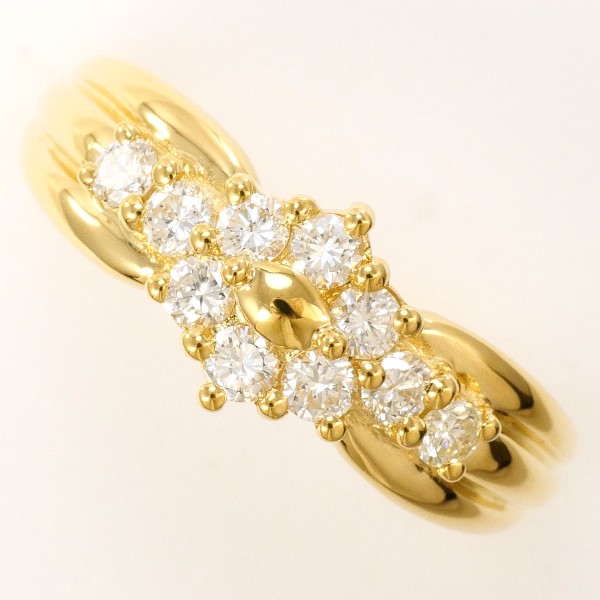 K18 天然ホワイトオパール リング 約12号 K18 天然ホワイトオパール リング 約12号 K18 天然ホワイトオパール