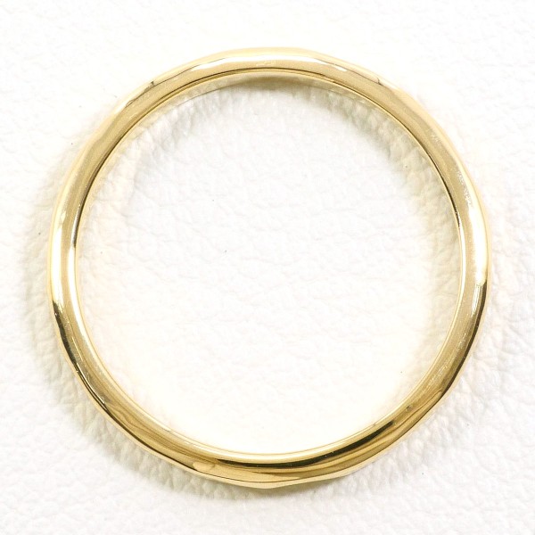 リング K10 9号 イエローゴールド ダイヤモンド ダイヤモンド V字