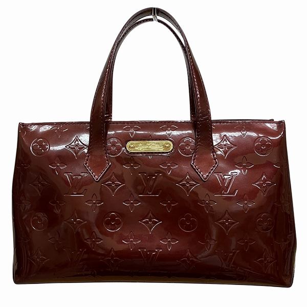 ルイヴィトン Louis Vuitton モノグラムヴェルニ ウィルシャーPM M93641 バッグ トートバッグ レディース【中古】