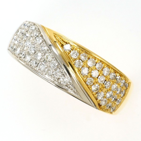 【磨き済】ティファニー K18YG ナイフエッジ リング 12号 6892 TIFFANY&Co. ティファニー ナイフエッジ リング・指輪 K18YG