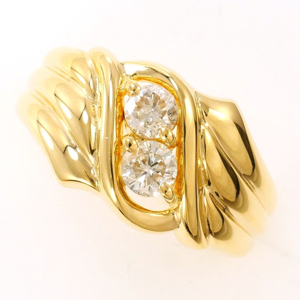 K18 18金 WG ホワイトゴールド ネックレス ダイヤ 1.0 総重量約2.9g 約42cm 