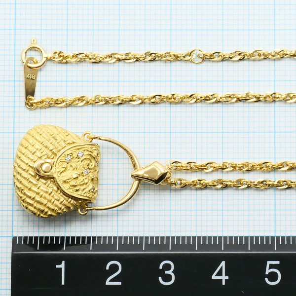 新品 TSUTSUMI k18 ピンクゴールド ネックレス pg 40cm 新品