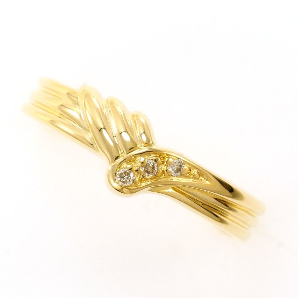 K18 18金ダイヤモンドリング新品11号 18金ダイヤモンドリング 11号