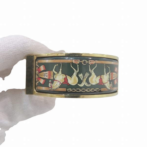 エルメス Hermes ロケ エマイユ L01.201 七宝焼き クォーツ 時計 腕時計 レディース【中古】