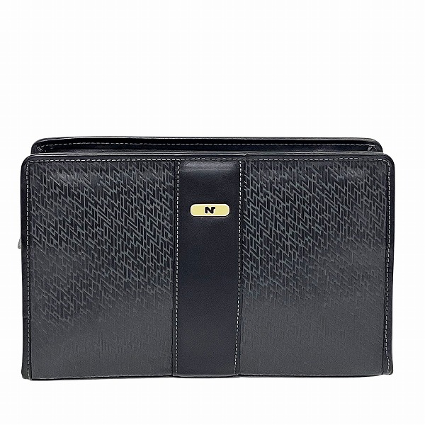 ニナ・リッチ ブラック バッグ セカンドバッグ メンズ【中古】