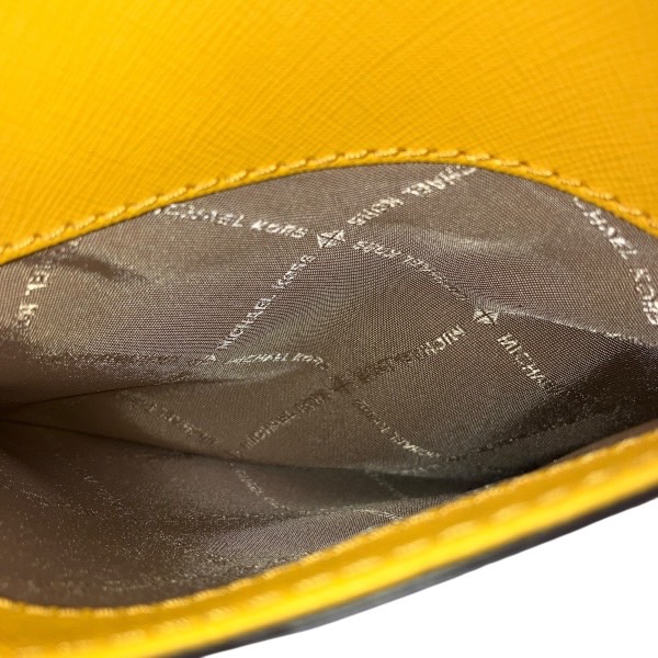 マイケル コース イエロー PVC バッグ トートバッグ レディース【中古】