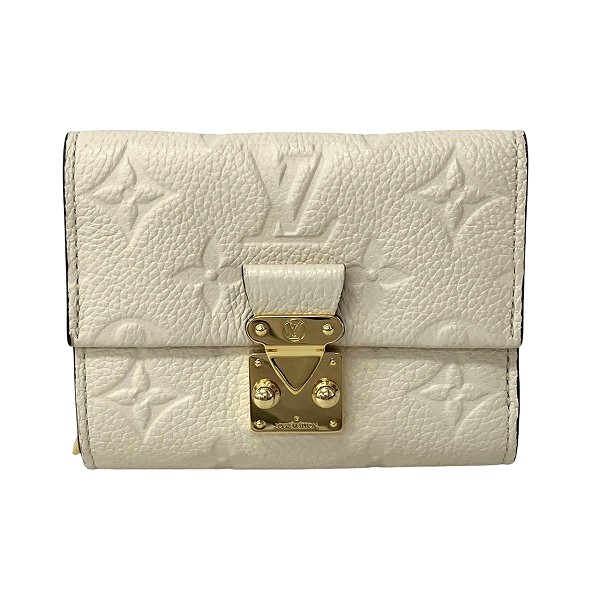 ルイヴィトン Louis Vuitton モノグラムアンプラント ポルトフォイユ メティス コンパクト M81071 3つ折り財布 レディース【中古】