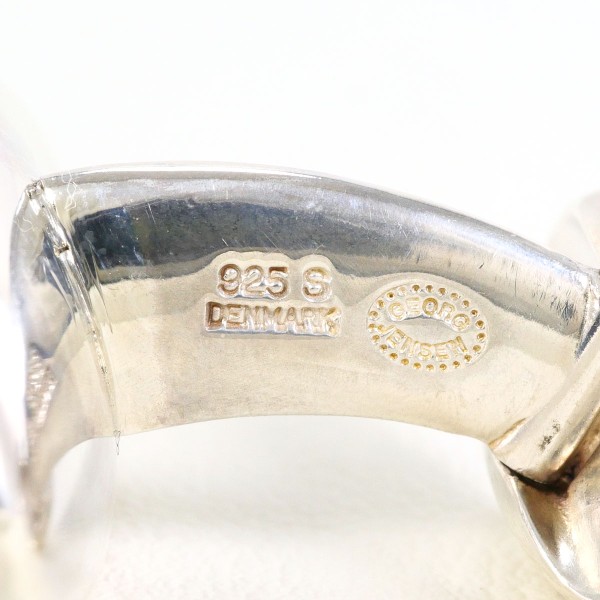 ジョージジェンセン シルバー カフス 総重量約17.9g 中古ジュエリー 