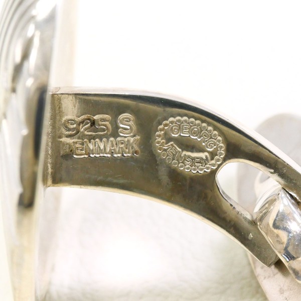 ジョージジェンセン シルバー カフス 総重量約13.3g 中古ジュエリー 