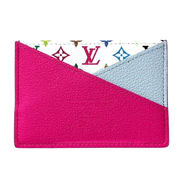 美品】LOUIS VUITTON ルイヴィトン マルチカラー 名刺入れ カード