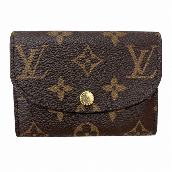 ルイヴィトン Louis Vuitton モノグラム ポルトモネ ロザリ M41939 ケース レディース 財布【中古】