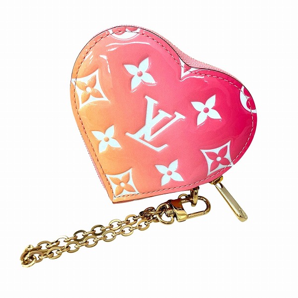 ルイヴィトン Louis Vuitton ヴェルニ ポルトモネクール M64167 ケース レディース 財布【中古】