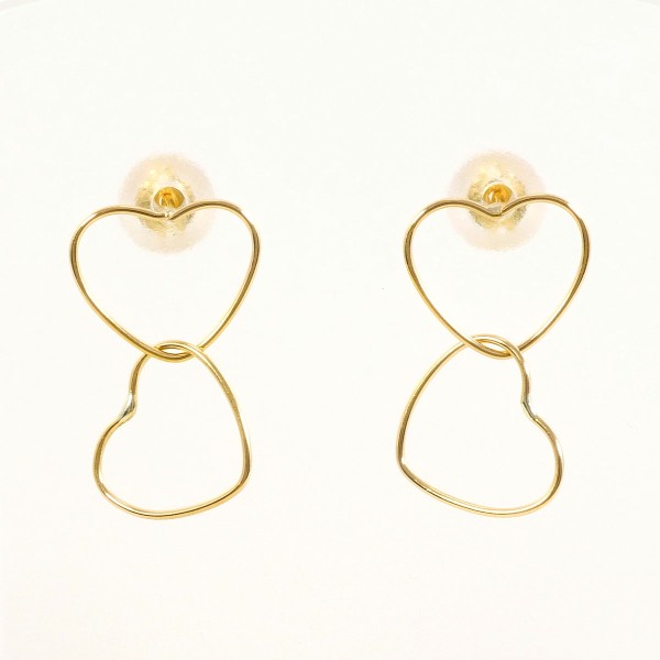 K18 ピアス 5.70g Pearl パール ゴールド GOLD フックピアス【中古