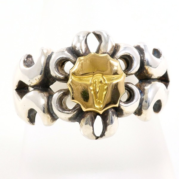 シンパシーオブソウル スモール フェザー チャーム 細 K18 イエロー