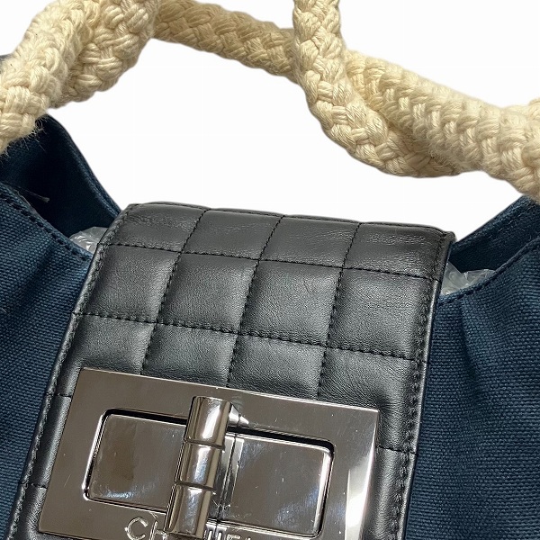 シャネル CHANEL チョコバー A28010 NO・5 ロープハンドル バッグ