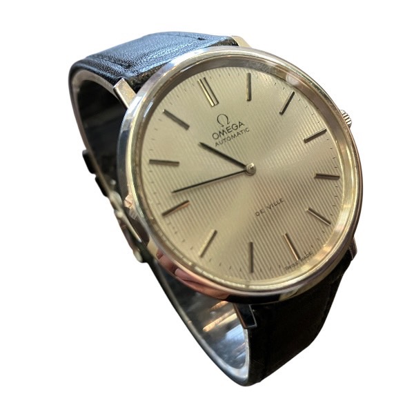 オメガ デビル 151.0039 自動巻 Cal.711 タペストリーダイヤル 時計  