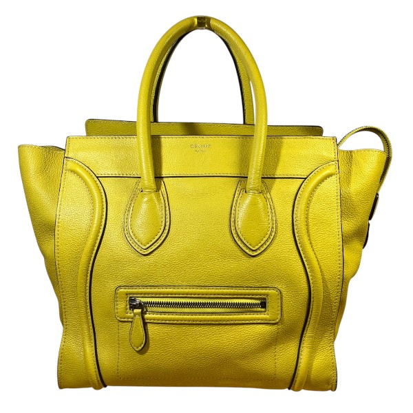 セリーヌ CELINE ラゲージ ミニショッパー 165213 バッグ ハンドバッグ レディース【中古】