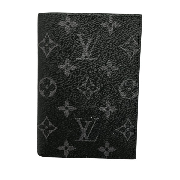 ルイヴィトン Louis Vuitton モノグラムエクリプス クーヴェルテュール パスポール NM M6 ブランド小物 パスポートケース ユニセックス【中古】