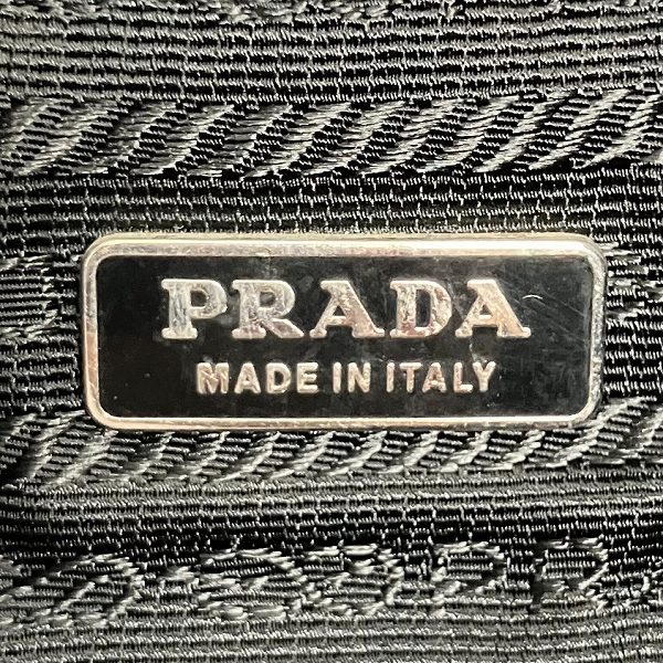 プラダ PRADA BR2289 ワンショルダー ナイロン サフィアーノ ブラック