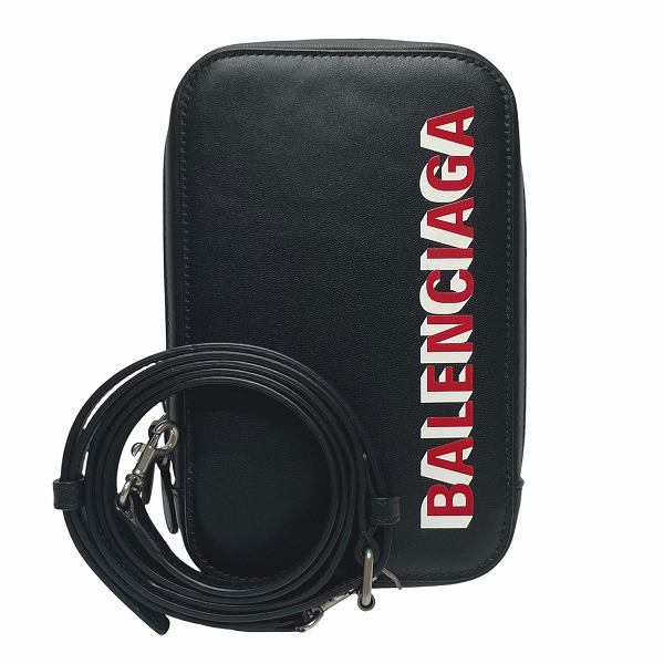 バレンシアガ CASH ZIP PHONE HOLDER 618189 バッグ ショルダーバッグ ユニセックス【中古】