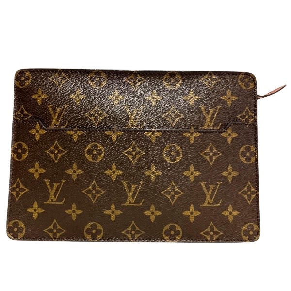 ルイヴィトン Louis Vuitton モノグラム ポシェット オム M51795 クラッチ バッグ セカンドバッグ メンズ【中古】