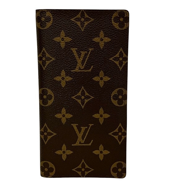 ルイヴィトン Louis Vuitton モノグラム ポルトバルール カルトクレディ M61823 長財布 2つ折り財布 メンズ【中古】